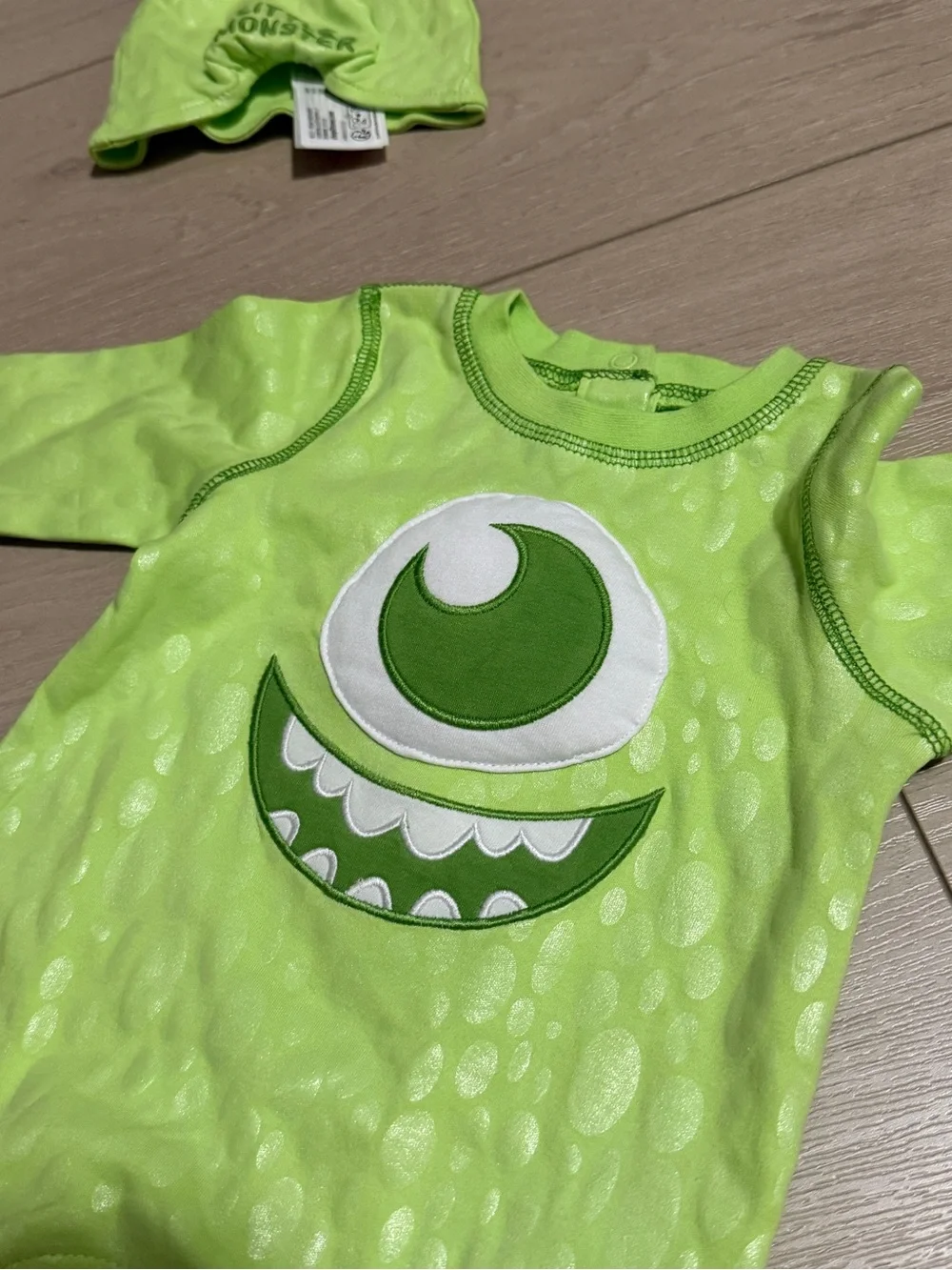 3-6m Mike Wazowski baby costume monsters inc